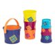 thumbnail image 2 of Cubetas apilables B. toys Bazillion Buckets, 10 unidades, más de 18 m, 2 of 4