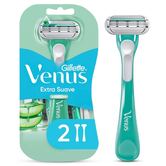 Máquina de Afeitar Gillette Desechable Venus Sensitive, 2 Un