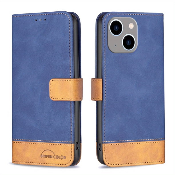 Premium Leather Phone Case With Magnetic Buckle & Card Slot Stand For iPhone 14 Pro Max, 14 Plus, 13 Pro Max, 11 Pro Max, 12 Pro Max, 7, 8, SE 2020, 2022