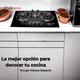 thumbnail image 5 of Cocina Encimera a Gas Licuado 3 platos Tope de Vidrio con chispero Color Negro, 5 of 7
