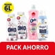 thumbnail image 1 of Pack Detergente Líquido Para Preparar Piel Sensible 2 x 500 mL + Lavalozas Quix Piel Sensible 500ml + Suavizante Comfort 500ml, 6 L, 1 of 4