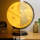 thumbnail image 4 of World Globe BSHAPPLUS de 12 pulgadas con iluminación retro y soporte, 4 of 6