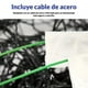 thumbnail image 5 of Red Malla Voleibol 9.5x1m Cable de Acero 2mm Filtro UV, 5 of 9