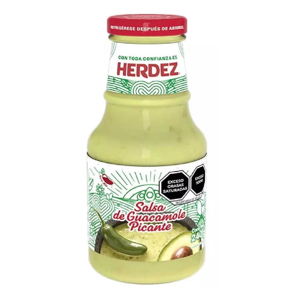 Salsa Guacamole Picante 240 G