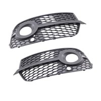 Magideal - 1 Par De Rejillas De Parachoques Delantero Inferior, Cubierta De Luz Antiniebla Del Lado Derecho Izquierdo, Parrilla De Luz Antiniebla Para Q5 2013-16