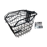 Magideal - Accesorios Para Cesta Delantera De Bicicleta Con Tapa Fácil Instalación Cesta Para Bicicleta De Gran Capacidad Cesta Colgante Para Bicicleta De Carret