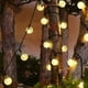 thumbnail image 2 of Guirnalda Solar Gotitas Cálida 50 Led Decoracion 6 Metros, 2 of 3