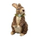 thumbnail image 4 of Preciosas figuras de conejo de Pascua de primavera, de paja, estilo granja, para estantería, adorno de jardín, centro de mesa para exteriores, estatua, 4 of 5