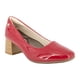 thumbnail image 2 of Zapato Tacón Bloque Suzi Rojo Alquimia, 2 of 7