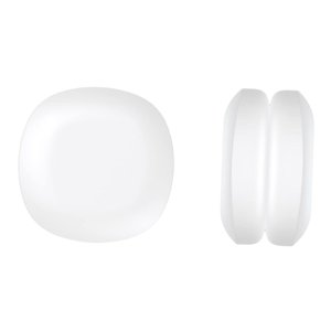 Magideal - Los Pesos De La Cortina Evitan Que El Revestimiento De Cortina Sople Alrededor De Goma Impermeable Cubierta Para La Sala De Estar Jardín De Jardín De Blanco