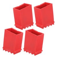 Ioensy - Almohadillas Para Pies De Escalera, 4 Uds., Adecuadas Para La Mayoría De Escaleras, Duraderas, Cómodas, Antideslizantes, 5Cm X 2,8 Cm