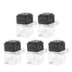 thumbnail image 2 of 5Pcs 6ML Botella de perfume del coche Aceite esencial Difusor de fragancia Viales negro, 2 of 5