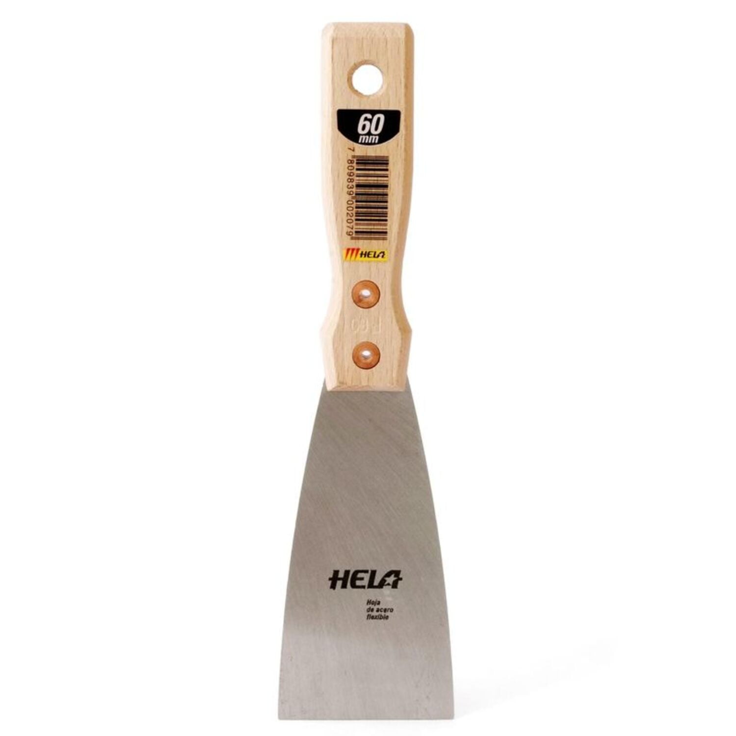 Hela - Espátula Acero Templado 60x115mm