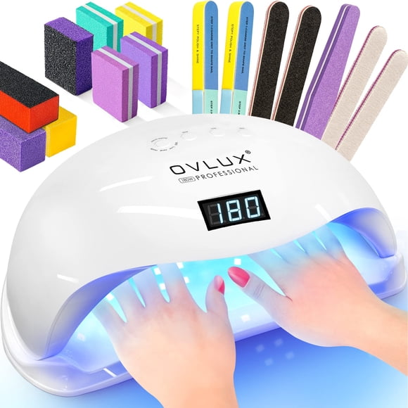 Lámpara Uv Led Para Uñas 180w Secador Profesional De Uñas 57 Led