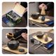 thumbnail image 2 of Juego completo de batidores para matcha TEANAGOO, 10 unidades, negro con bandeja, 2 of 9
