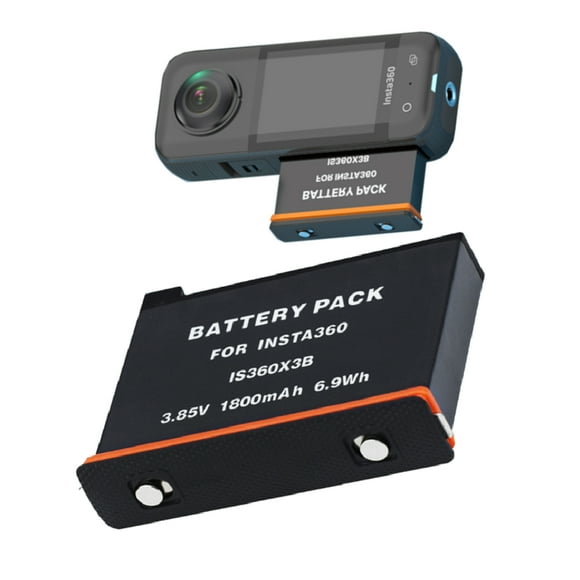 Batería Recargable para Insta360 X3 de 1800mAh