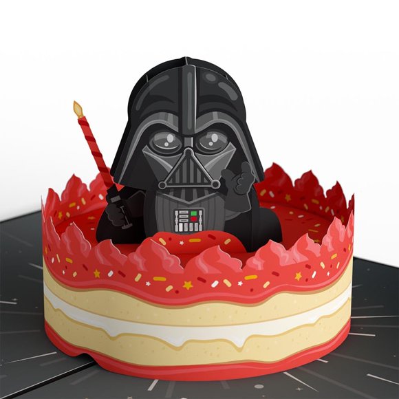 Tarjeta de felicitación Lovepop Darth Vader Star Wars pop-up