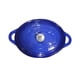 thumbnail image 4 of Olla Hierro Fundido Ovalada Azul 34x13.5 Cm, 4 of 6