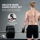 thumbnail image 3 of Agarres para levantamiento de pesas DMoose Fitness con acolchado de neopreno, 3 of 8