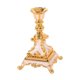 thumbnail image 4 of Candelabro De Aleación, Centro De Mesa Para Bar, Boda, Decoración Del Hogar, Dorado Y Blanco, 4 of 5