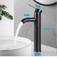 thumbnail image 1 of Mezcladora Llave Para Fregadero Lavabo Baño + 2 Mangueras Negro, 1 of 3