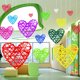 thumbnail image 5 of 21 bolas de ratán con forma de corazón patriótico, 2,36 pulgadas, para decoración de jarrones, hechas a mano, para fiestas, Navidad, bodas (corazón), 5 of 7