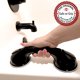 thumbnail image 3 of Barra de apoyo Handrail Safe-er-Grip con ventosa negra de 30 cm, 3 of 6