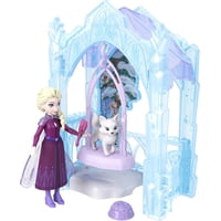 Set De Juego Muñeca Elsa De Frozen De Mattel Con Figuras De Zorro Y Pájaro