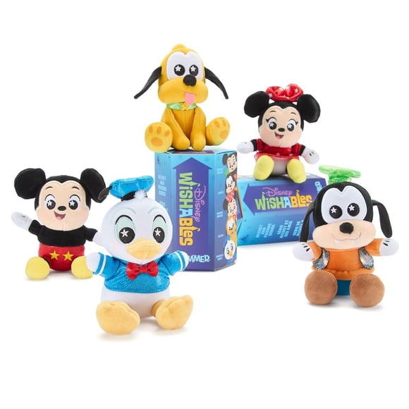 Disney Store Wishables Shimmer Peluche de 13 cm en Caja Sorpresa