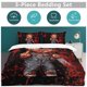 thumbnail image 2 of Chucky 3 Pcs Bed Sheets Set Breathable Duvet Cover with 2 Pillow Sham Soft All Seasons Bedding Set 86x70"", 2 of 3
