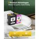 thumbnail image 5 of Cartucho de tinta SHEENGO 64XL Negro y Color - Pack combinado, 5 of 7
