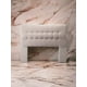 thumbnail image 1 of Respaldo De Cama King Manarola Felpa Beige, 1 of 3
