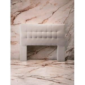 Dec-Hogar - Respaldo De Cama King Manarola Felpa Beige