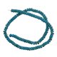 thumbnail image 3 of 1 hebra turquesa suelta espaciador perlas para la joyería haciendo camas ábaco 6x3mm, 3 of 5