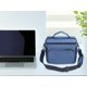 thumbnail image 5 of Bolsa de Almuerzo para Hombres, Bolsa de Almuerzo Aislada a Prueba de Fugas para Trabajo Oficina, Bolsa Enfriadora Congelable con Correa de Hombro Ajustable Azul Marino 10.0*6.7*8.1in, 5 of 5