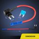 thumbnail image 3 of Kit adaptador de fusible Add-A-Circuit Nilight de 10 piezas con 120 fusibles, 3 of 9