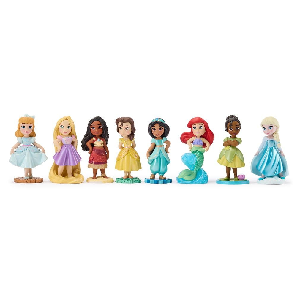 Set De 8 Figuras De Princesas Toy Figure Disney Store Once Upon A Story