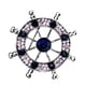 thumbnail image 2 of Rhinestone Crystal Ship Volante Helm Pin Broche Ramilletes Plata, 2 of 3