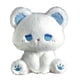 thumbnail image 4 of Muñeco De Peluche De Animales, Juguete De Peluche De Animales Cómodo Coleccionable De 5,91 Pulgadas Para Niños, Blanco Y Azul, 4 of 5
