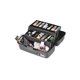 thumbnail image 1 of Organizador portátil Art Supply Box ArtBin 6892AG con 2 bandejas, color gris y negro, 1 of 2