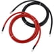 thumbnail image 1 of Juego de cables de batería de calibre 4 AWG, calibre 4, con terminales de anillo de 5/16", negro y rojo, 3 m/9,84 pies cada uno, 1 of 7