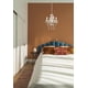 thumbnail image 4 of Candelabro LaLula Mini de cristal dorado envejecido de 4 luces, 4 of 8