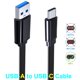 thumbnail image 2 of Cable USB‑C plano UNIDOPRO 1 m 10 Gbps USB‑A Android Auto, 2 of 8