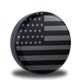 thumbnail image 1 of Funda de neumático de repuesto Jusen American Flag para Jeep Wrangler, 1 of 7
