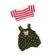 thumbnail image 1 of Mini Ropa De Muñeca De 6 Pulgadas, Ropa De Vestir, Disfraces, Ropa De Muñeca Cómoda, Oso De Lunares Verdes, 1 of 2