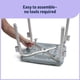 thumbnail image 3 of Silla de ducha Medline sin respaldo con brazos, 160-210 cm, gorra de 160 kg., 3 of 6