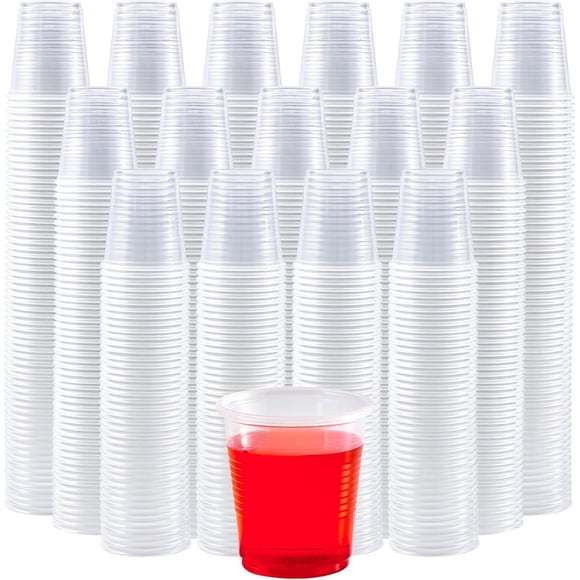 Vasos plásticos Turbo Bee de 3 oz (89 ml), 1200 unidades