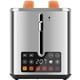 thumbnail image 1 of Tostadora Teirdth con pantalla táctil, 2 rebanadas, 900 W, 120 V, acero inoxidable, 1 of 7