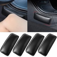 Xusx111 - 4 Pack Auto Center Console Elbow Leg Knee Pad, Leather Armrest Cover Cushion For Suv/Truck/Car, Universal Interior Accessories