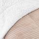 thumbnail image 3 of Plumon Estampado Con Sherpa 1.5 Plaza Beige, 3 of 4